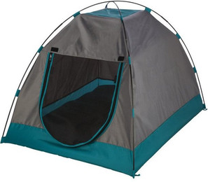 Produktbild von TRIXIE Zelt für Hunde dunkelgrau/petrol