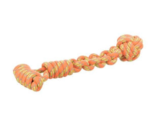 Trixie Zerrspielzeug Spieltau mit Knoten-Ball - 38 cm – Bild 1 von 3