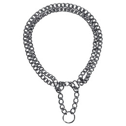 Produktbild von TRIXIE Zug-Stopp-Kettenhalsband Größe L 50 cm/2,5 mm silber - 1 Stk.