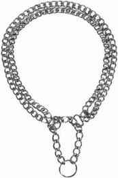 Produktbild von TRIXIE Zug-Stopp-Kettenhalsband Größe S–M 35 cm/2,0 mm silber - 1 Stk.