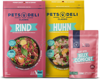 Produktbild von Trockenfutter Bundle Rind & Huhn für Hunde -50% - 4,3kg