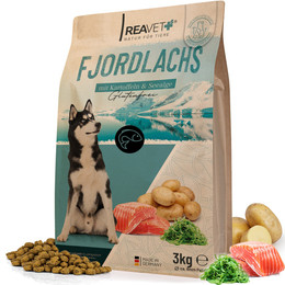 Produktbild von Trockenfutter Fjordlachs mit Kartoffeln & Seealge - 3 kg