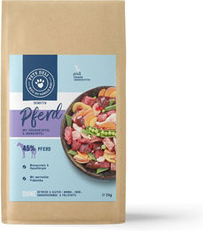 Produktbild von Trockenfutter Hypocare Pferd mit Süßkartoffel, Granatapfel und Distelöl für Hunde - 2 x 6 kg