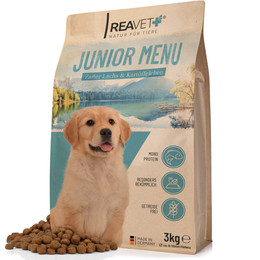 Produktbild von Trockenfutter Junior Menü Zarter Lachs & Kartoffelchen - 3 kg