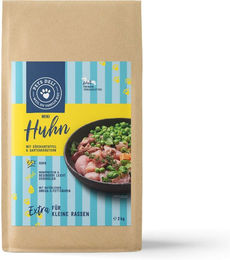 Produktbild von Trockenfutter Mini Huhn mit Süßkartoffel und Kräuter für Hunde - 2 kg