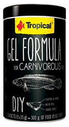 Produktbild von Tropical Gel-Formel für fleischfressende Zierfische - 1 l