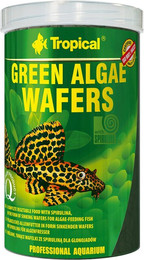 Produktbild von Tropical Green Algae Wafers Fischfutter 2 x 1 Liter