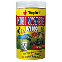 Tropical Mini Wafers Mix Mini Chips für Bodenfressende Zierfische - 250 ml – Bild 1 von 5