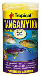 Produktbild von Tropical Tanganyika Flockenfutter für Tanganjikaseecichliden - 250 ml