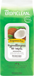 Produktbild von TropiClean Hypoallergene Feuchttücher