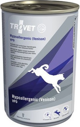 Produktbild von Trovet Hypoallergenic Hirsch-Kartoffel VPD Nassfutter für Hunde - 12 x 400 g