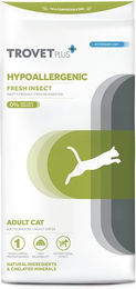 Produktbild von TROVET Plus Hypoallergenic Fresh Insect IRD für Katzen 2,5 kg