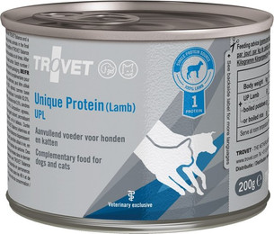 Produktbild von TROVET Unique Protein Lamb UPL Nassfutter mit Lammfleisch - 200 g