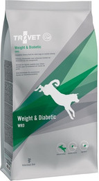 Produktbild von TROVET Weight Diabetic WRD für Hunde 12,5 kg
