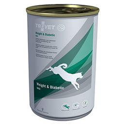 Produktbild von Trovet Weight & Diabetic WRD Nassfutter für Hunde - 6 x 400 g