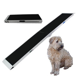 Produktbild von TRUTZHOLM Hunderampe klappbar 183 cm Alu schwarz beschichtet
