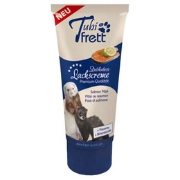 Produktbild von Tubifrett Lachscreme für Frettchen - 75 g