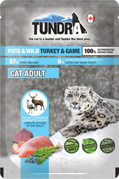 Produktbild von Tundra Cat 85 Gramm Katzennassfutter Sparpaket 32 x 85 Gramm Pute & Wild