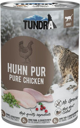 Produktbild von Tundra Cat Huhn Pur 12x400g