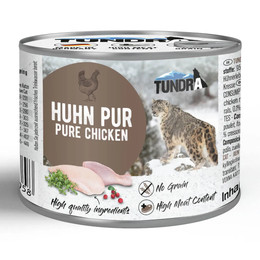 Produktbild von Tundra Cat Huhn Pur Nassfutter - 6 x 200 g