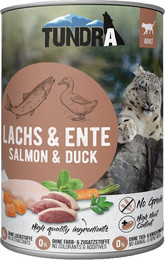 Produktbild von Tundra Cat Lachs & Ente - 6 x 400 g