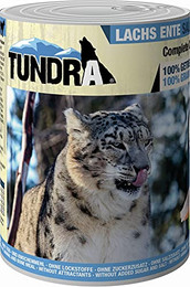 Produktbild von Tundra Cat Lachs & Ente Nassfutter - 6 x 400 g