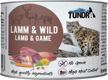 Produktbild von Tundra Cat Lamm & Wild - 6 x 200 g