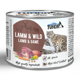 Produktbild von Tundra Cat Lamm & Wild Nassfutter - 6 x 200 g