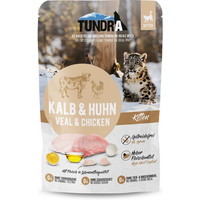 Produktbild von Tundra Cat Pouchpack Kitten Kalb & Huhn - 16 x 85 g