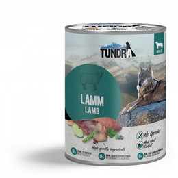Produktbild von Tundra Dog Lamm Nassfutter - 6 x 800 g