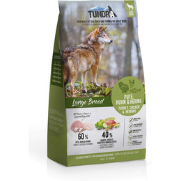 Produktbild von Tundra Dog Large Breed Pute, Huhn & Hering - 11,34 kg