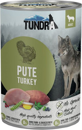 Produktbild von Tundra Dog Pute 6x400g