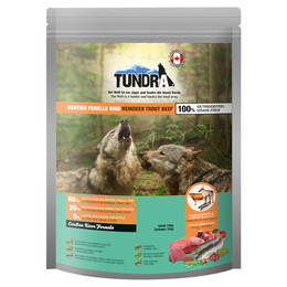 Produktbild von Tundra Dog Rentier, Forelle & Rind - 750 g