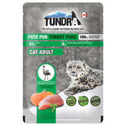 Produktbild von Tundra Katzenfutter Pute Pur - 16 x 85 g
