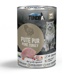 Produktbild von Tundra Katzenfutter Pute Pur Nassfutter - 6 x 400 g