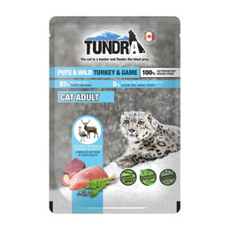 Produktbild von Tundra Katzenfutter Pute & Wild Nassfutter - 16 x 85 g