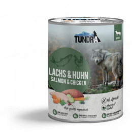 Produktbild von Tundra Nassfutter Hundefutter Lachs & Huhn - 6 x 800 g