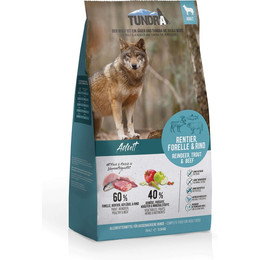 Produktbild von Tundra Rentier, Forelle & Rind Hundetrockenfutter - 11,34 kg
