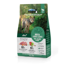 Produktbild von Tundra Trockenfutter für Hunde Hirsch, Ente & Lachs - 8 x 750 g