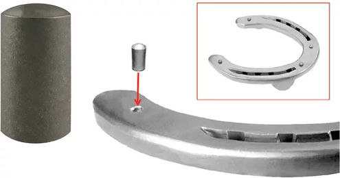 Produktbild von Tungsten-Hufspitze rutschfest für Pferde Michel Vaillant CW0