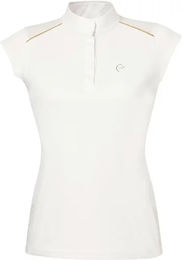 Produktbild von Turnier-Poloshirt Kind Equithème Brussel