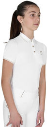 Produktbild von Turnier-Poloshirt Mädchen Equestro