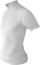 Produktbild von Turnier-Poloshirt Mädchen Lexhis Alba