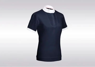 Produktbild von Turnier-Poloshirt Reiten Frau Samshield Apolline