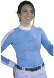 Produktbild von Turnier-Reithemd Damen Penelope Showshirt