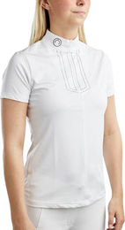 Produktbild von Turnierpolo Damen Montar MoViolet Gun Metal Crystal