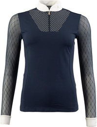 Produktbild von Turnierpolo mit langen Ärmeln Damen ANKY ATP25202