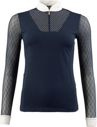 Produktbild von Turnierpolo mit langen Ärmeln Damen ANKY ATP25202