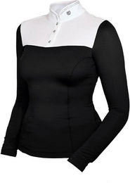 Produktbild von Turnierpolo mit langen Ärmeln Damen Equestrian Stockholm