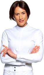 Produktbild von Turnierpolo mit langen Ärmeln Damen Flags&Cup Arizona